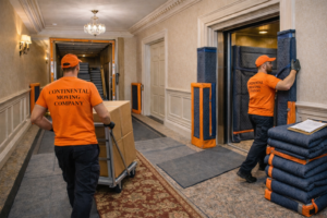 COI movers Boston playbook with condo service elevator and move-in preparation