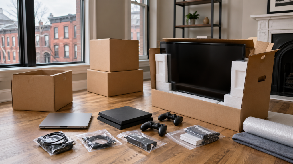 How to Pack Electronics for Moving